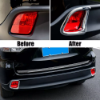 Picture of fits Toyota Kluger 2014-2019 Chrome Rear Bumper Fog Lamp Light Cover Decor Trim