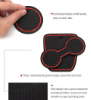 Picture of Gate Slot Mats Fits VW Polo GTI 2011-2017 6R1,6C1 Rubber Non-slip Cup Holder Pad