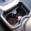 Picture of For Toyota RAV4 2019-2021 Rubber Gate Slot Mats Non-Slip Cup Holder Pads 12pcs