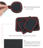 Picture of For Toyota RAV4 2019-2021 Rubber Gate Slot Mats Non-Slip Cup Holder Pads 12pcs