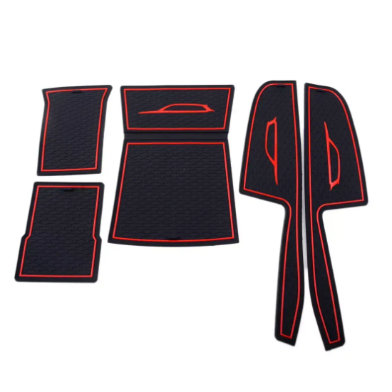 Picture of 17Pcs Inner Door Mat Gate Slot Pad Cup Mat Holder Fit For Suzuki Vitara 15-18 zw