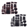 Picture of 17Pcs Inner Door Mat Gate Slot Pad Cup Mat Holder Fit For Suzuki Vitara 15-18 zw