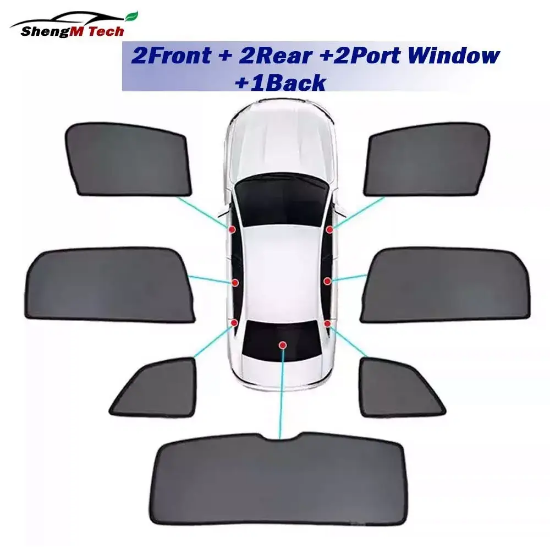 Picture of Magnetic Sun Shades For Haval H6 20-24 Front Rear Port Back Windows Sun Blind