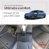 Picture of BYD Seal All-Weather Floor Mats Car Mat Liners Full Set Trunk Mats XPE