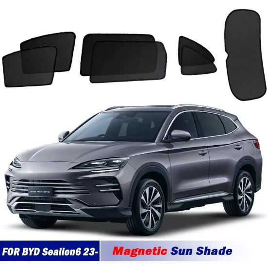 Picture of Magnetic Sun Shades For BYD Sealion6 2023- Front rear Port Back Sun Visor