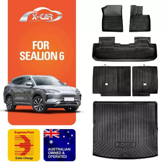 Picture of Floor Mats Boot Liner Back Seat Protector For BYD SEALION 6 SEALION6 24-25 Cargo