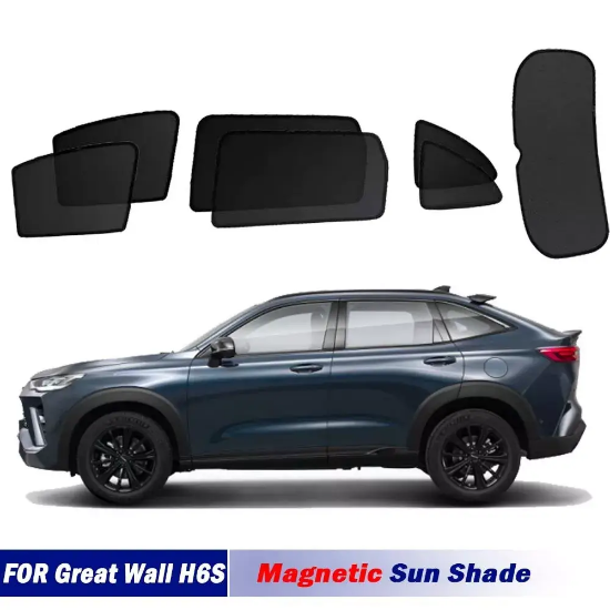 Picture of Magnetic Sun Shades For Great Wall H6S GT Front Rear Port Back Windows Sun Blind
