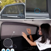 Picture of Window Sun Shade Magnetic Car Sun Blind Mesh Rear Window for Mazda CX-30 2019-25