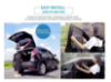 Picture of Window Sun Shade Magnetic Car Sun Blind Mesh Rear Window for Mazda CX-30 2019-25