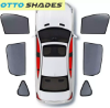 Picture of Window Sun Shade Magnetic Car Sun Blind Mesh Rear Window for Mazda CX-30 2019-25