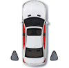 Picture of Window Sun Shade Magnetic Car Sun Blind Mesh Rear Window for Mazda CX-30 2019-25