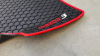 Picture of Waterproof Rubber Floor Mats Tailor Made for Mazda 3 Hatch Sedan 2014 - 2019 Red
