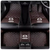 Picture of Car Floor Mats For Mazda 2 3 6 CX-3 CX-30 CX-5 CX-7 CX8 CX9 3D Custom Auto Rugs