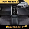 Picture of 6D PRO Car Floor Mats for Mazda 3 2009-2013-Black-Outback GT