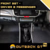 Picture of 6D PRO Car Floor Mats for Mazda 3 2009-2013-Black-Outback GT