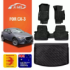 Picture of Floor Mat Boot Liner Carpet for Mazda CX-3 CX3 15-25 Heavy Duty Cargo Trunk Mats